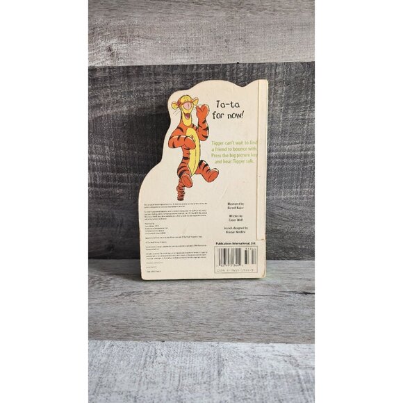 Vintage Disney Winnie the Pooh First Play A Sound Tigger Talking Baby Book - Picture 3 of 5